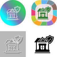 House Protection Icon Design vector