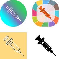Injection Icon Design vector
