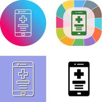 Medical App Icon Design vector