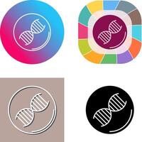 Dna Icon Design vector