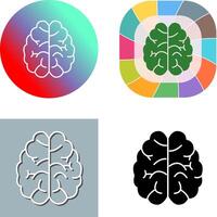 diseño de icono de cerebro vector