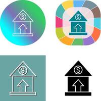 Property Value Icon Design vector