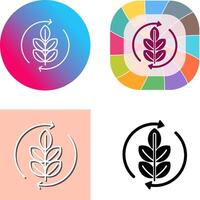 Agronomy Icon Design vector