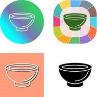 Bowl Icon Design vector