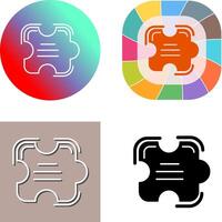 Puzzle Icon Design vector