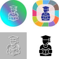 Learning Icon Design vector