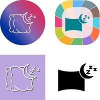 Pillow Icon Design vector