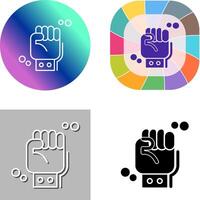 Fist Icon Design vector