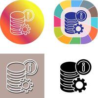 Data Icon Design vector