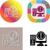 Computer Icon Design vector