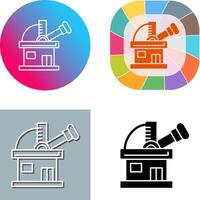 Observatory Icon Design vector