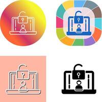 Access Icon Design vector