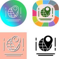 Map Icon Design vector