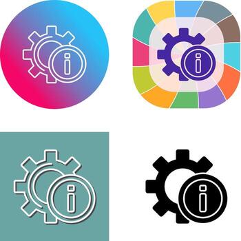Setting Icon Design vector