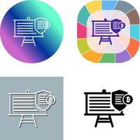 Presentation Icon Design vector