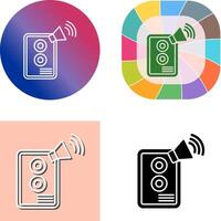 Speaker Icon Design vector