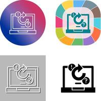 Problem solving Icon Design vector