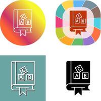 Alphabet Icon Design vector