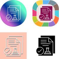 Approved Icon Design vector