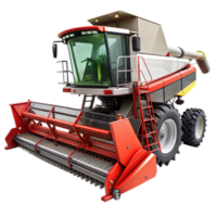 A combine harvester positioned for the upcoming harvest png