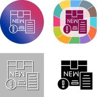 New Product Icon Design vector