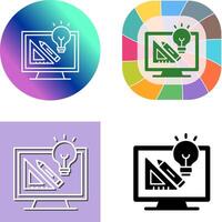 Idea Icon Design vector