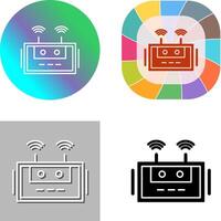 Router Icon Design vector