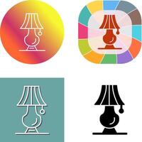 Lamp Icon Design vector