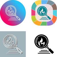 Disaster Icon Design vector