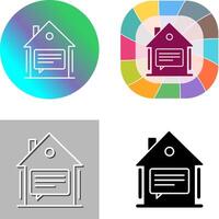 Message Icon Design vector