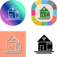 Home Automation Icon Design vector