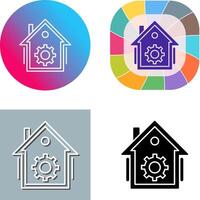 Home Automation Icon Design vector