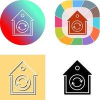 Rotate Icon Design vector