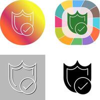 Protection Icon Design vector