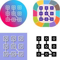 Pattern Icon Design vector