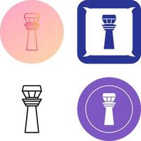 Control Tower Icon Design vector