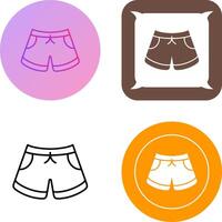 Swim Suit Icon Design vector