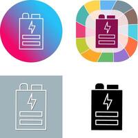 Battery Icon Design vector