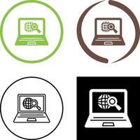 Explore Icon Design vector