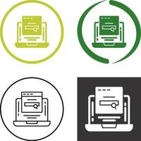 Searching Icon Design vector