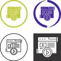 Content Icon Design vector