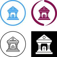 Museum Icon Design vector