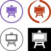 Easel Icon Design vector