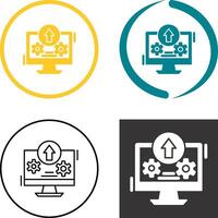 Upload Icon Design vector