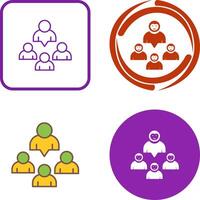 Group Icon Design vector
