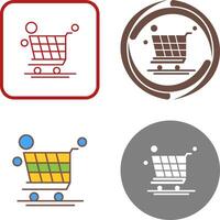 Trolley Icon Design vector