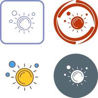 Sun Icon Design vector