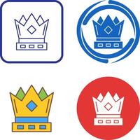 Crown Icon Design vector