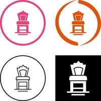 Chair Icon Design vector