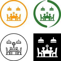 Table Icon Design vector